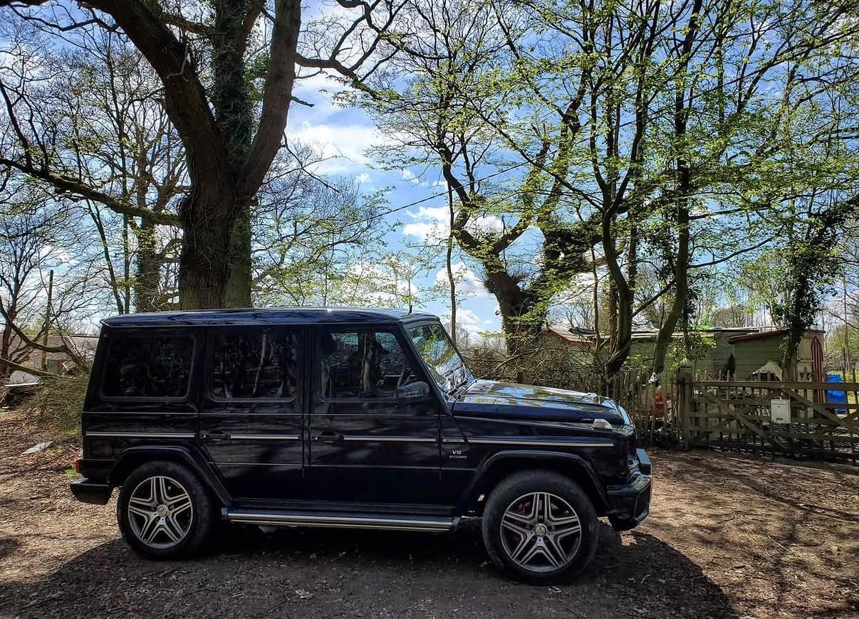 Luxury car provided by RR Venue Hire
