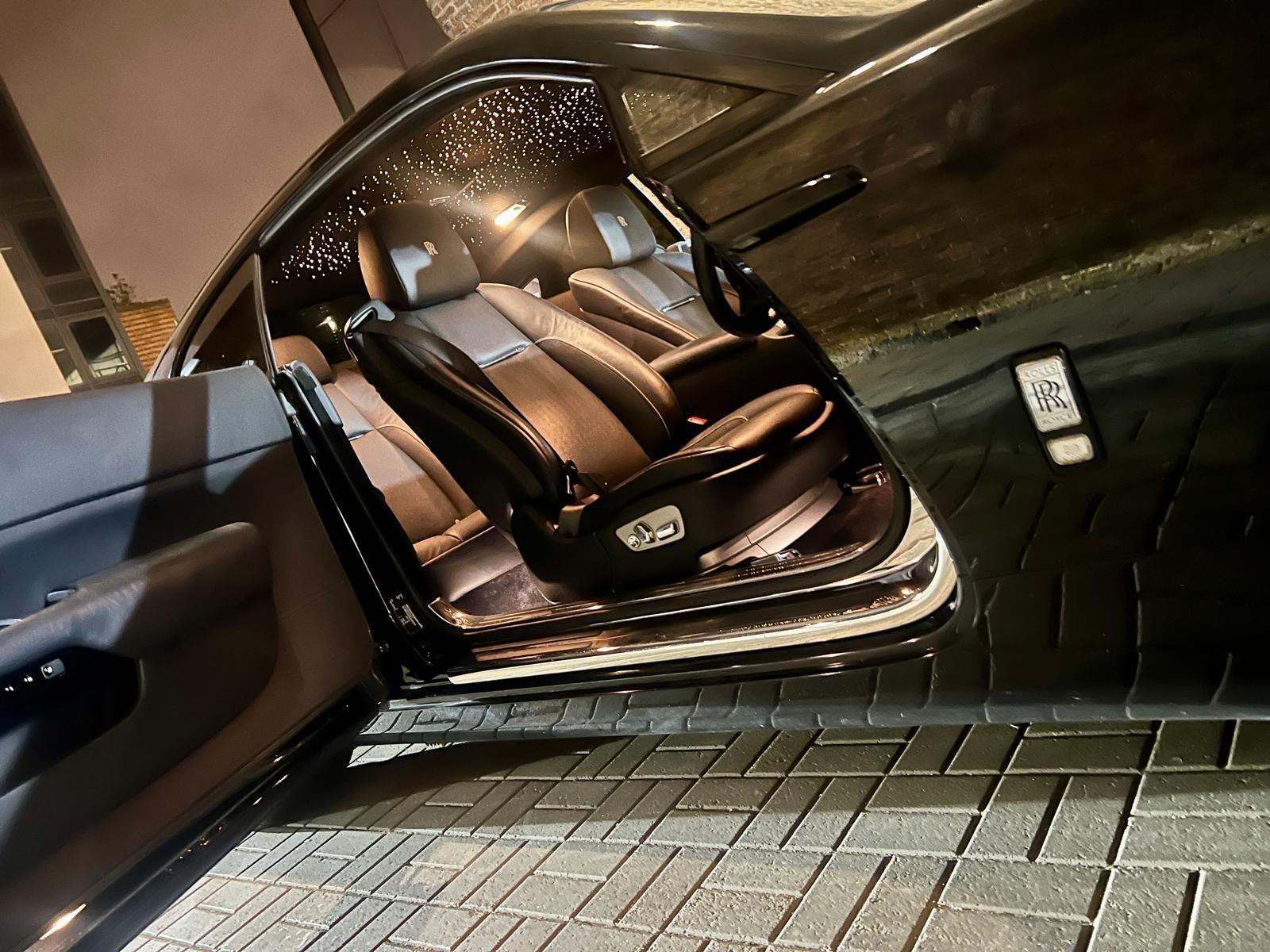 Luxury car provided by RR Venue Hire